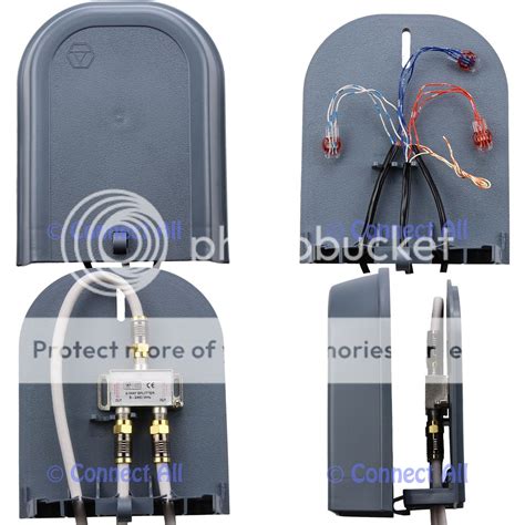 video junction box|tv aerial junction box internal.